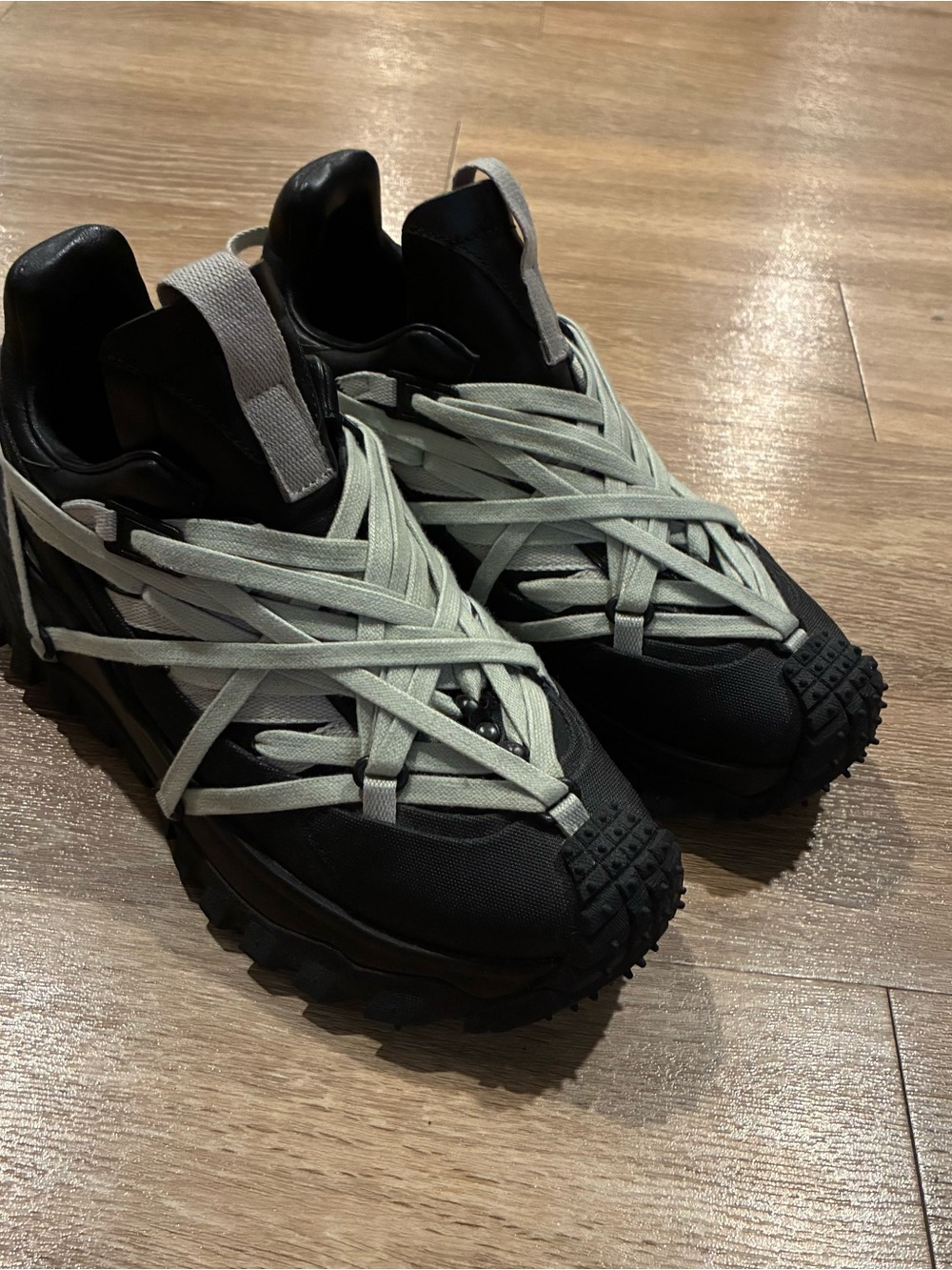 Rick Owens Trailgrip megalace sneakers size 9 mens (EU42)